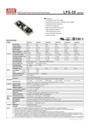 Mean Well New In Box LPS-50-12 LED Power Supply