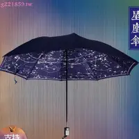 在飛比找蝦皮購物優惠-🎉熱銷*特價#中國古星圖全天星圖天文傘兩用傘折疊星空傘星官星