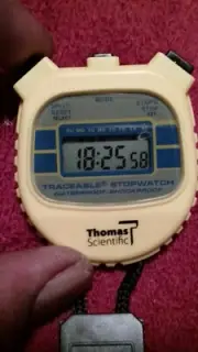 Thomas ScientificTraceable Stopwatch, Model, ISO-17025 Calibrated