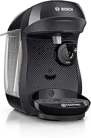 [Bosch] TAS1002 Tassimo Happy Multi-Drink Single Serve Coffee Maker, 1400 W, 0.7 L Única Black