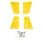 BAILEY Spare Part Boot Kit for Bailey Fibreglass Double Sided Step Ladders