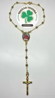 Acero Rosaio Mano glass fino religion yoruba ifa