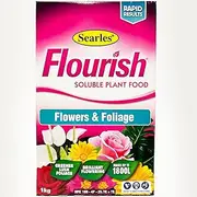 Searles Flowers and Foliage Soluble Flourish Fertiliser 1 kg
