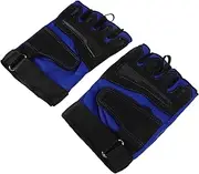 ELAYARD 1pair Ergonomic Half-Finger Gloves for Men Durable Cycling Mittens Anti-Slip Training Gloves for Outdoor Fitness Motorcycling