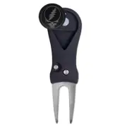 The Grateful Dead Golf Ball Marker + Switchblade Divot Tool Gift