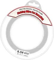 Qikam Clear Balloon String,Nylon Hangable Wire - 328ft Invisible Hangable Wire 50 Lbs for Picture Crafts Decorations for Beading Sewing
