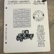 Stampers Anonymous Elements of Time CMS 038 Tim Holtz Stamp Set