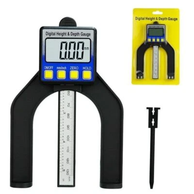 Digital Calibrators Gauge LCD Magnetic Feet Router Tables Woodworking Measuring