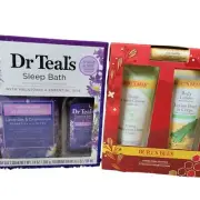NIB Dr Teal's Sleep Bath and Burt's Bees Gift Packages