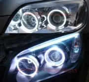 Switchback LED halo rings for Chevrolet Captiva S3X 2006-2011 headlight lamp DRL