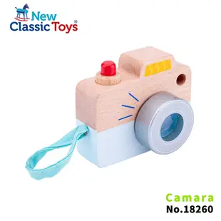 【荷蘭New Classic Toys】 木製經典單眼小相機-18260