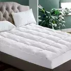 Pillowtop Matress Mattress Topper Memory Protector Pad Cover underlay Queen Bed