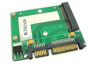 Mini SATA mSATA SSD to 1.8-Inch Half Slim SATA Adapter Card
