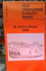 MAP OF St.John's Wood 1868: London Sheet 048.1 by Isobel Watson 9780850546248