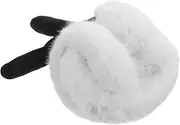 [OSOLADY] Foldable Fluffy Dog Ear Muffs for Fun Thermal Winter Ear Warmers with Whimsical Design Portable and Convenient for Travel Keep Warm and Cozy