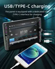 Navigation Multimedia Android Player Car Radio Bluetooth WIFI GPS Double 2 Din (for: Porsche)