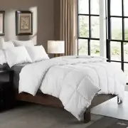 Cheer Collection Luxurious Duvet Insert - Super Plush Goose Down Alternative