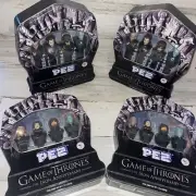*NEW*(Lot of 4) Pez Candy Game Of Thrones The Iron Anniversary Collection.