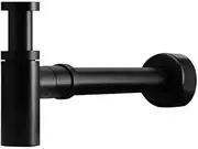 Meir Round Bottle Trap – Fits 32mm Basin Waste and 40mm Outlet, Durable and Sleek Design, Easy to Install, Ideal for Modern Bathroom Setups in Matte Black