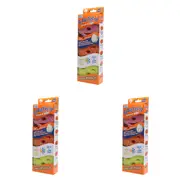 3x 3pc White Magic Scrubtastic Scrub & Wipe Sponge Surface/Dish Dirt Cleaner