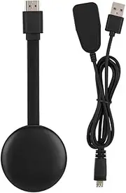domoi Wireless Display Adapter WiFi Screen Cast Mirroring Media Streaming Receiver for Phone/PC/Tablet to Display TV Projector Easy Install