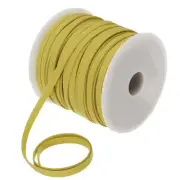 1/4 Inch Double Fold Bias Tape Continuous Bulk Bias Tape (Gold 55 Yards)