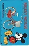 TELECA PHONE CARD MICKY MOUSE PLUS ONE BRIDGESTONE DK199 1808
