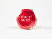RED 19MM NITROUS OXIDE NOS Billet Momentary activation Push Button HOLY CRAP