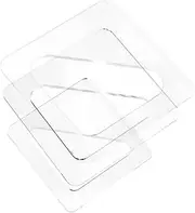 NUOBESTY Triangle Handle Acrylic Cutting Board Mold Chopping Block Hole Maker for Handmade Boards