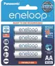 日本製 Panasonic 國際牌 eneloop 3號AA 可充2100次, 低自放電電池, 4入裝送電池盒
