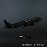Airplane1/80 Hungary Wizz Air A320neo Passanger Plane Assembled Voice Light