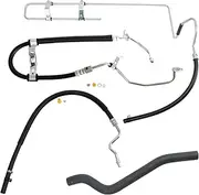 TRQ Power Steering Hose Compatible with 2004-2008 Ford F-150