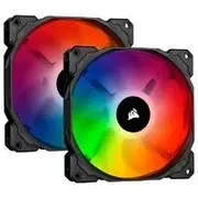 Corsair iCUE SP140 RGB PRO 140mm Case Fan - 2 Pack with Lighting Node CORE