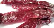 Mild Teriyaki Premium Jerky Hut Beef Jerky 1/2 Pound Bag 8oz Luau Louie Tropical