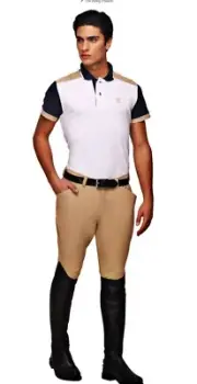 George H Morris Men’s Jodhpur Breeches Beige Tan Show 36