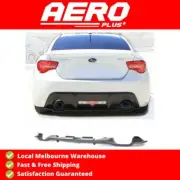 Rear Bumper Diffuser Spoiler Lip for Toyota 86 Subaru BRZ (12-16) Matte Black
