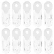 10 Pcs Oval Handle Accessories Window Blind Parts Vertical Spare for Blinds