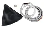 Lokar Horizontal LED Shift Indicator Boot Kit Brushed Billet Aluminium TH350/400