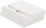 Universal Micro USB to USB-C Converting Dock Base USB Type-C Docking Support Cradle for Android Mobile Phones - White