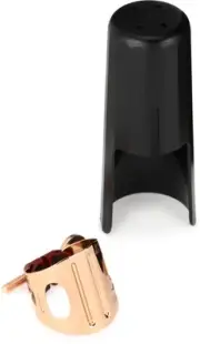 BG LD9 Duo Ligature for Bb Clarinet and Alto Saxophone - Rose Gold