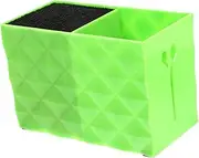 Baluue Scissors Storage Box Hairdressing Tool Organizer Plastic Slip Decorative for Salon