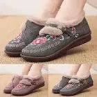 Fashion Winter Women Snow Boots Flat Soles Thick Soles Non Slip Round Toe Soft