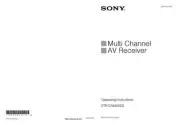 Sony STR-DA5600ES Amplifier / Receiver Owners Instruction Manual Printed or PDF