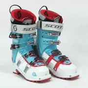 Scott Celeste III Women's AT Ski Boots 7 US 24.5 Blue/White Alpine Touring