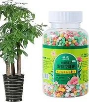 Plant Food Fertilizer - Slow Release Particle Fertilizer for Potted Plants - Indoor and Outdoor Fruits Vegetables Planting Fertilizer for Cactus, Orchids