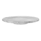 Davis & Waddell Nuvolo Stoneware Marble Lazy Suzan Snack Holder 30x30cm Grey
