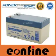 PS-1230 Power Sonic 12V 3.4Ah Replace Rechargeable F1 Terminal Lead Acid Battery