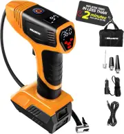 Bullseye Pro ASON TV Digital Tire Inflator Automatic 150 PSI W/Gauge Display Scr