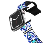 Apple Watch Series 7-9 (41mm) Impact Band Holly Nichols Collection, Tile Design 2