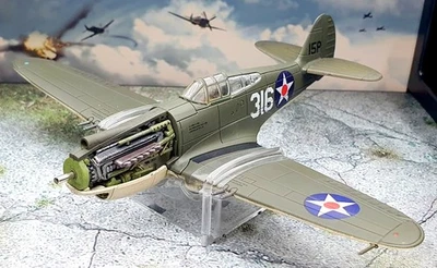 Forces Of Valor 1/72 Scale FOV-812060D - Curtiss P-40B Hawk 81A-2 P-8127